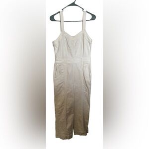 Madewell White Denim Jumpsuit Overalls🤍